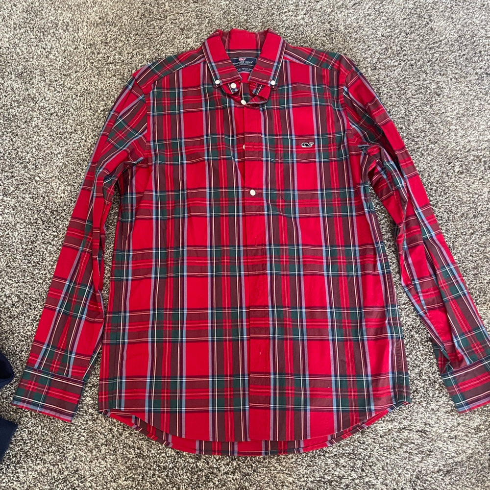Men’s vineyard vines size small class fit tucker shirt